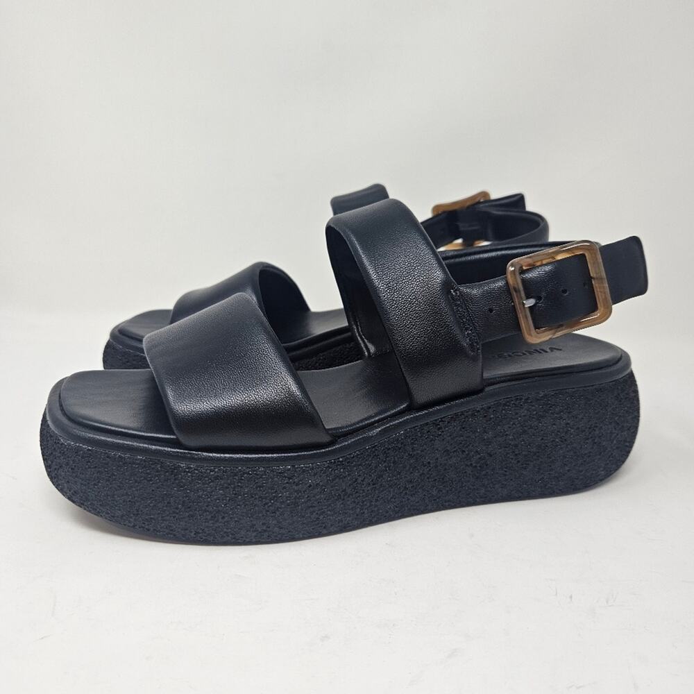 Vince Laguna Platform Sandals 8.5 Black